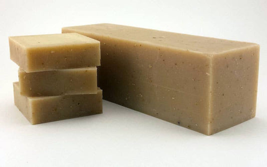 Oatmeal and Honey Soap with Colloidal Oats -Fragrance-Free Oatmeal and Honey Soap Bar- gspot.studio