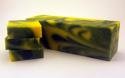 Lemon Verbena Soap with Two Lemon Fragrances-Elegant Scented Lemon Verbena Soap Bar- gspot.studio